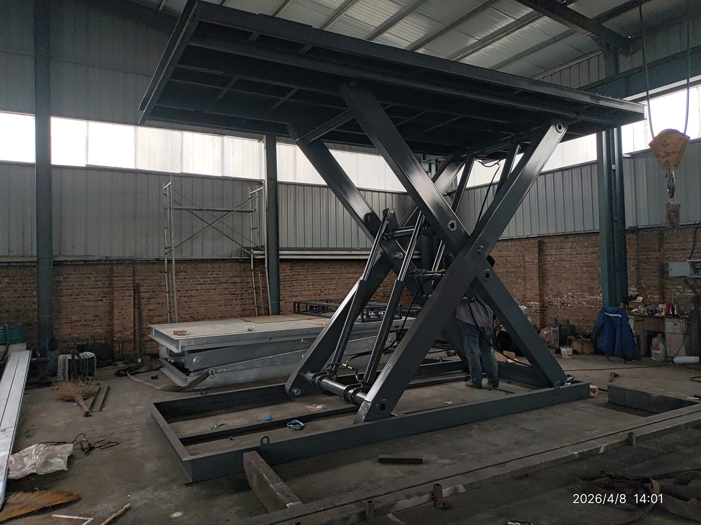 Heavy Duty 5 Ton Hydraulic Scissor Lift Platform