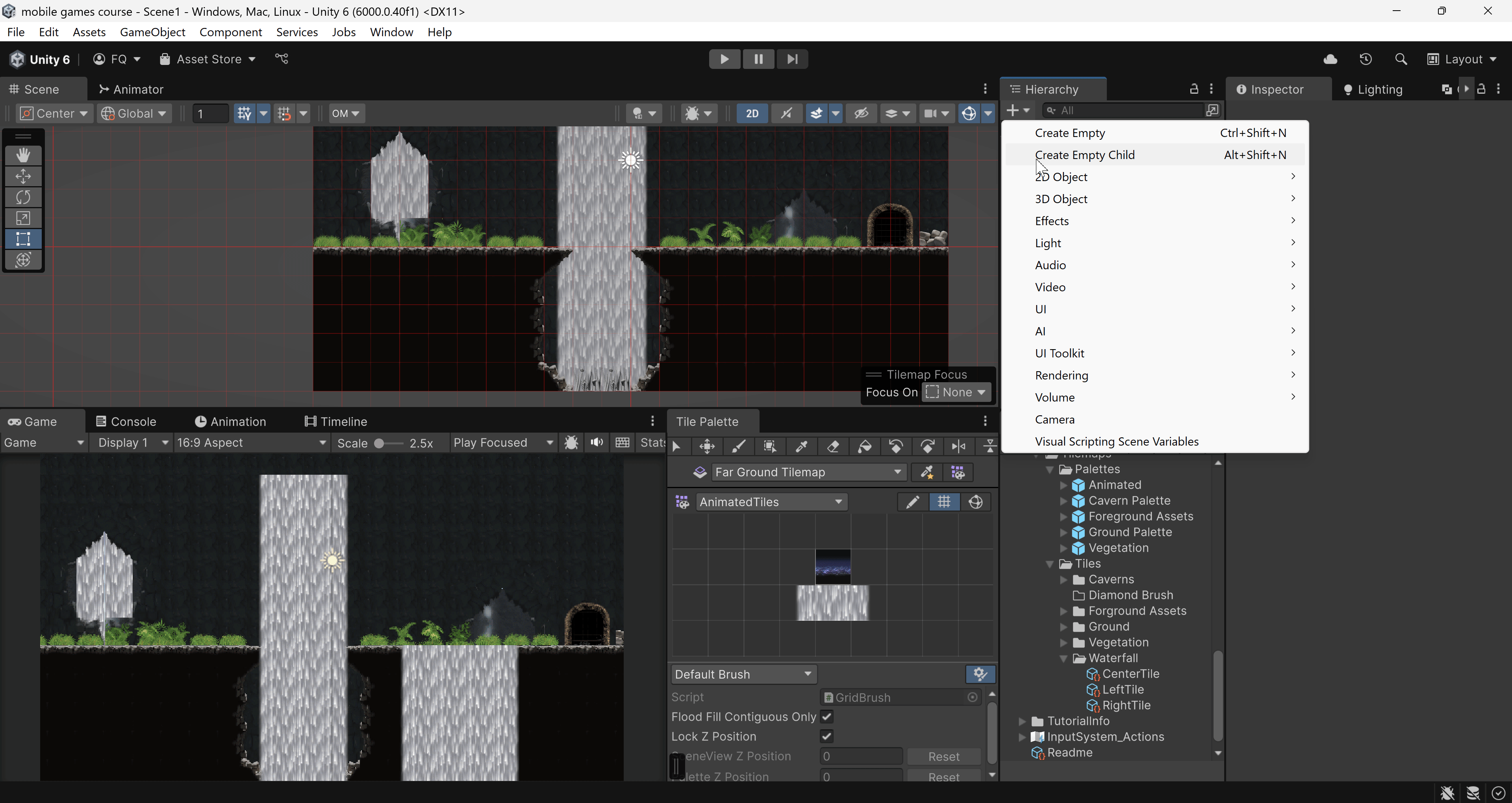 Introduction to Tilemap in Unity