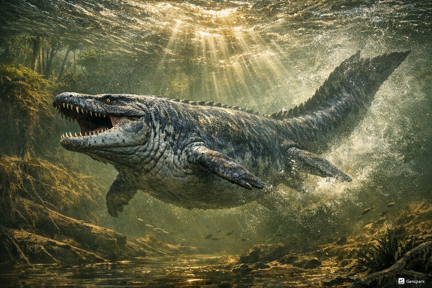 Freshwater Mosasaurs: How an Oceanic Apex Predator Evolved to Rule
