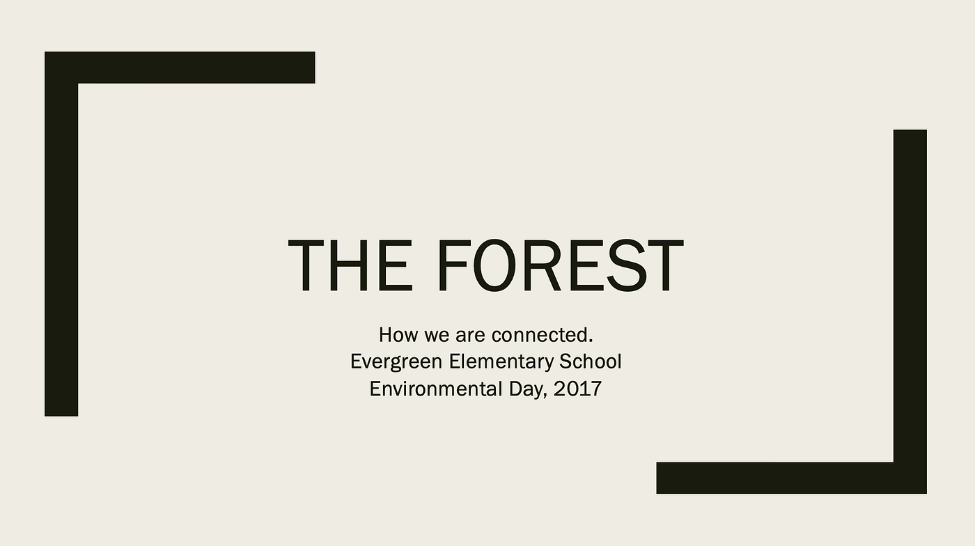 Screen shot of presentation title slide by author, Carol Labuzzetta.