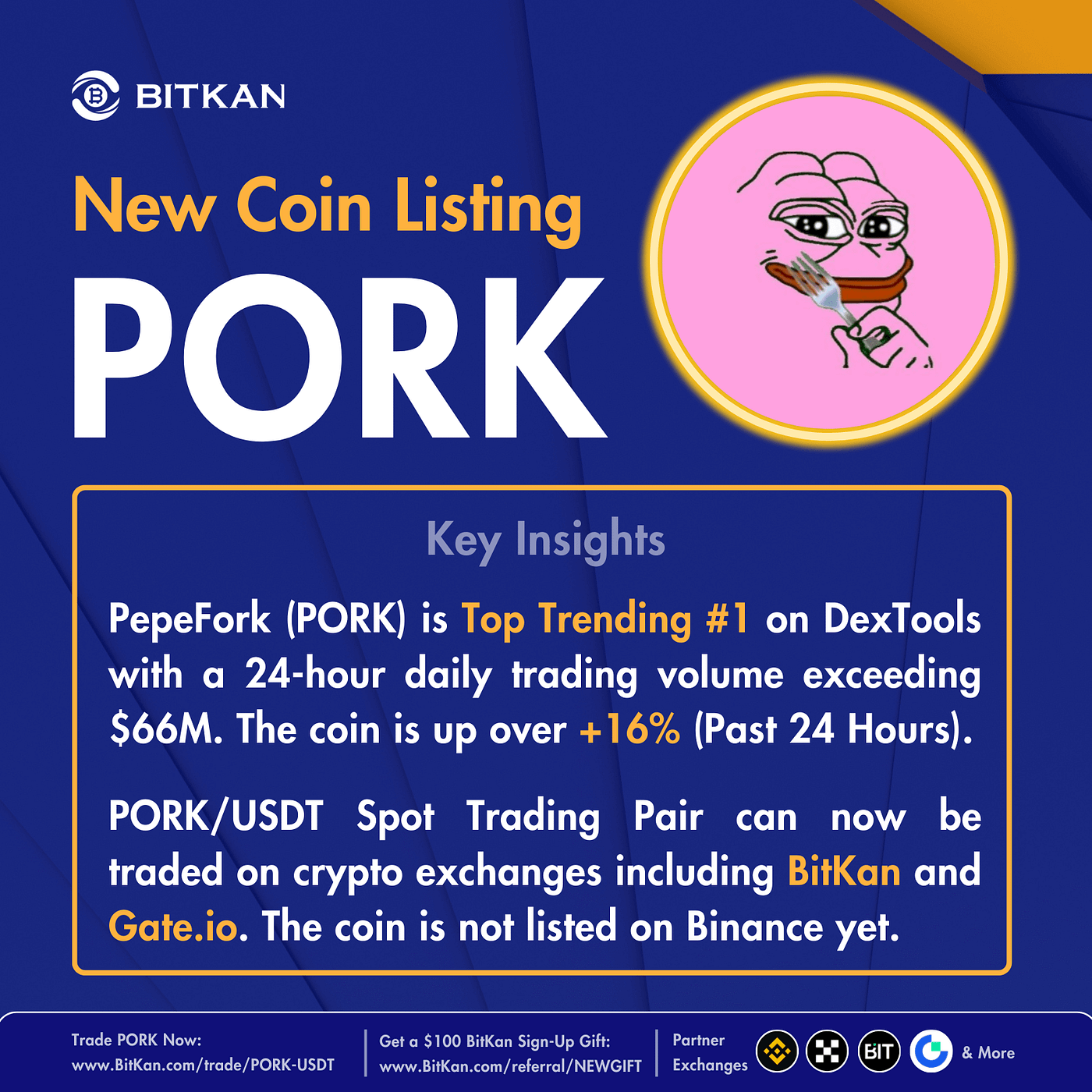 Where To Buy Pepe Fork (PORK) Trending Crypto Coin — BitKan Crypto Broker  Exchange | by BitKan | BitKan Hub | Medium