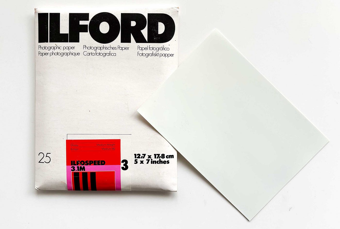 Ilford photographic paper. Image copyright Jesse Karjalainen.