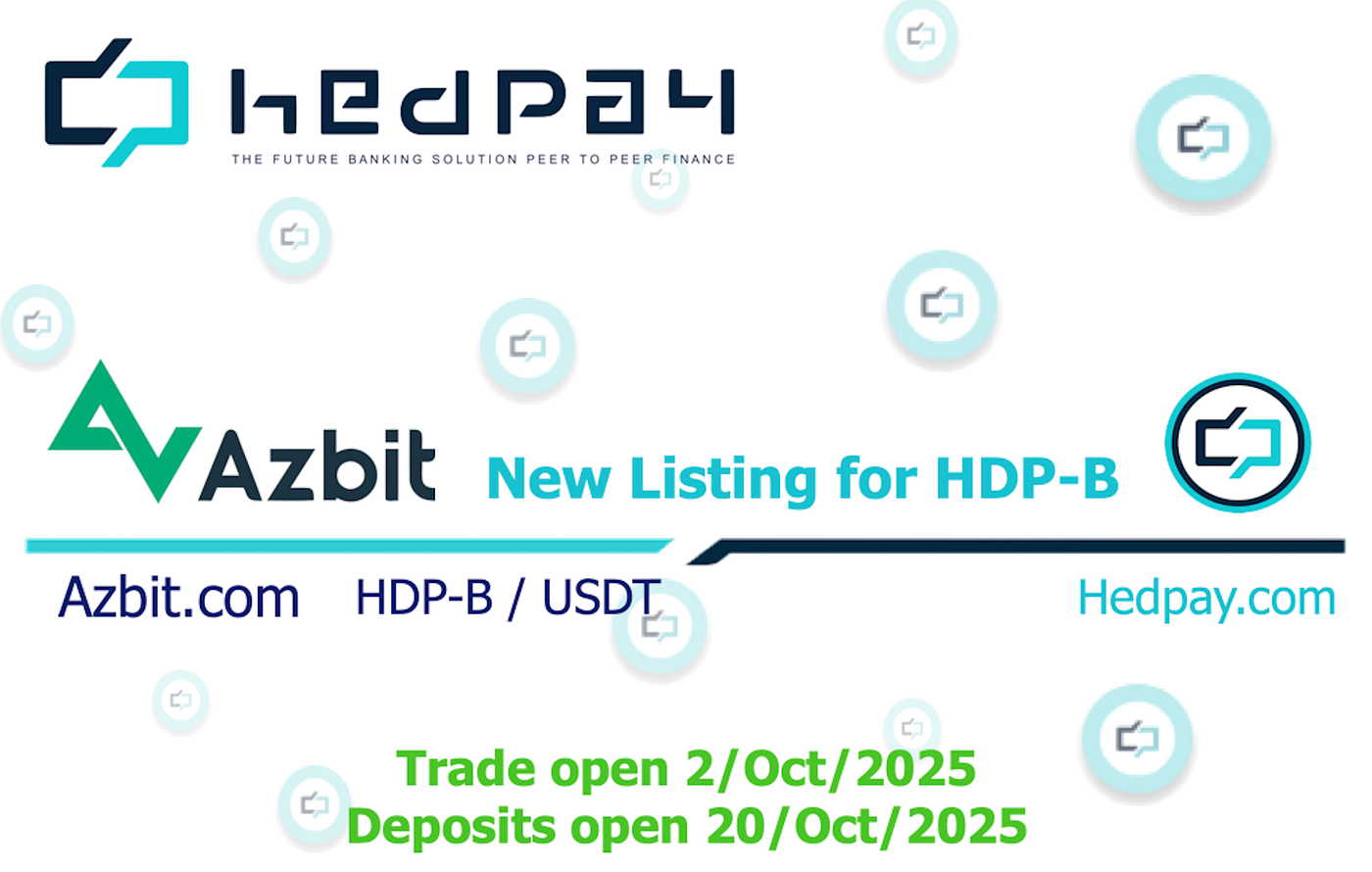 Listing HEdpAY (HDP-B)