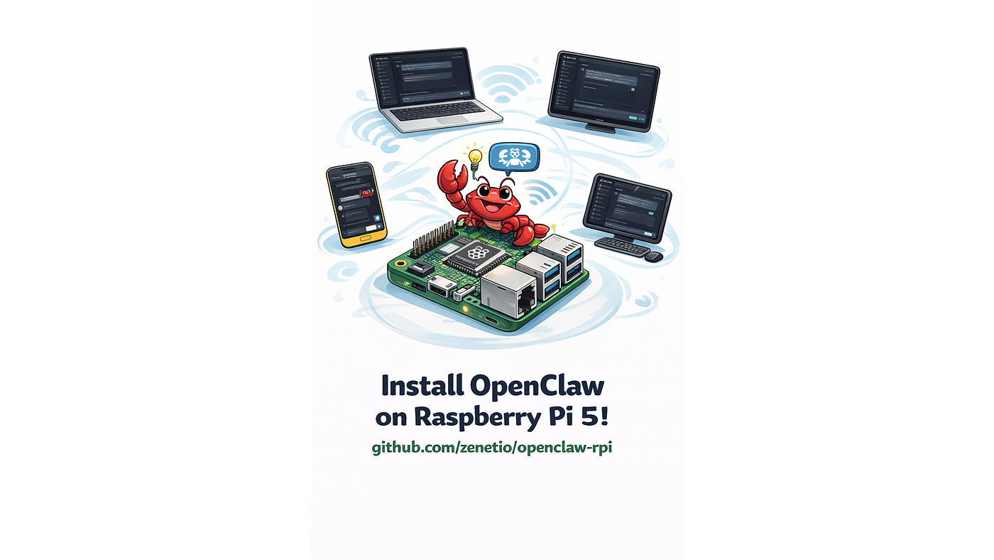 How I Installed OpenClaw on a Raspberry Pi and Safely Exposed It to Other Devices