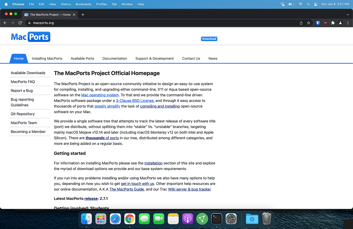 macOS Package Manager