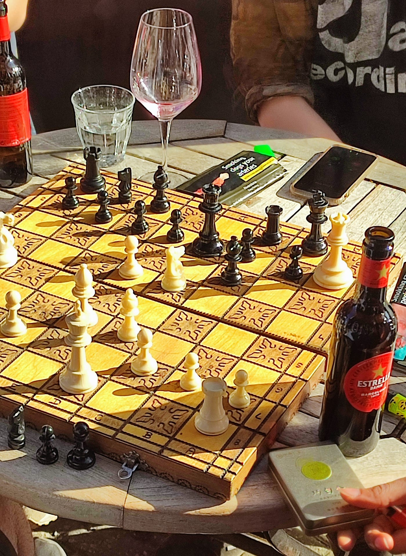 Chess and coffee