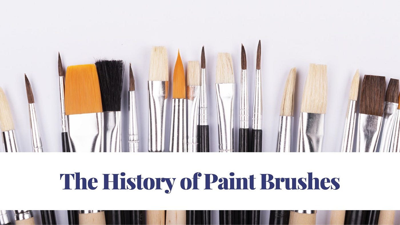 The History of Paint Brushes. Paintbrushes have played a significant…, by  Paint with Lovejoy