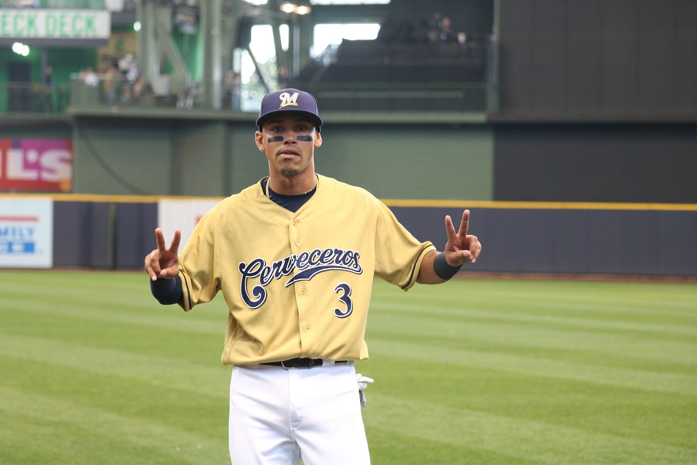 Cerveceros Day at Miller Park. Today the Milwaukee Brewers hosted the…, by  Caitlin Moyer