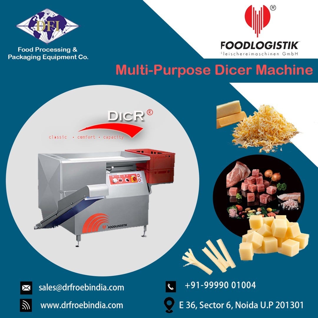 Commercial Dicer Machine in India, by Drfroebindia, Dec, 2023