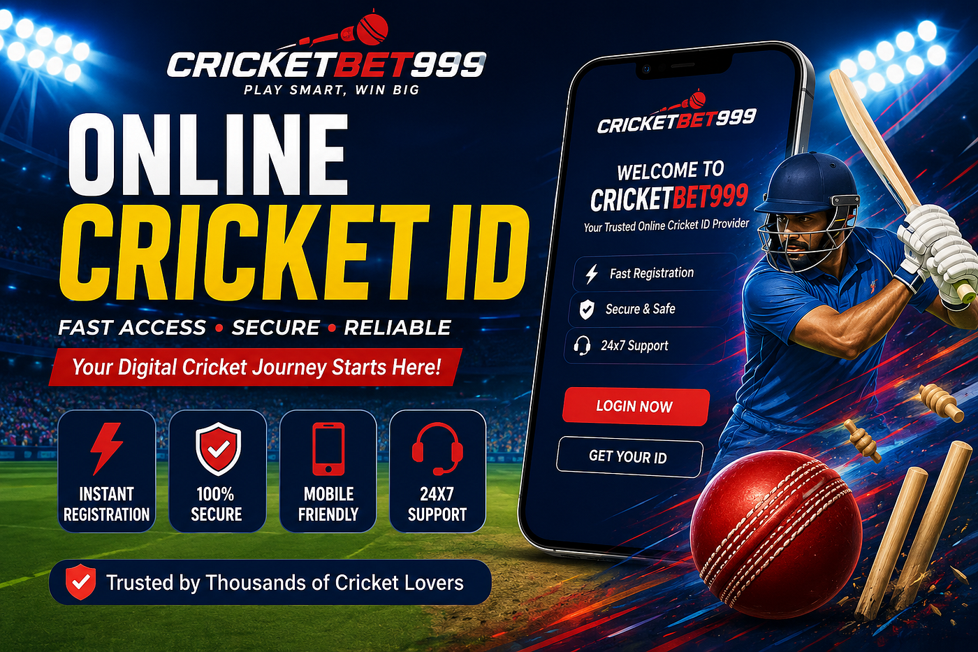 Online Cricket ID vs Traditional Betting Methods — Why Smart Cricket Fans Prefer CRICKETBET999 in…