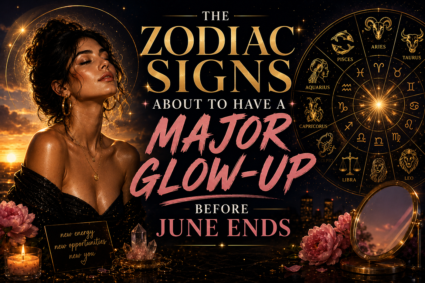 The Zodiac Signs About to Have a Major Glow-Up Before June Ends