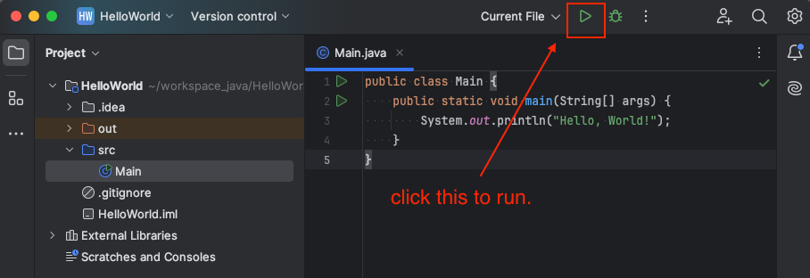 Java: Super beginner: HelloWorld with IntelliJ IDEA — macOS | by