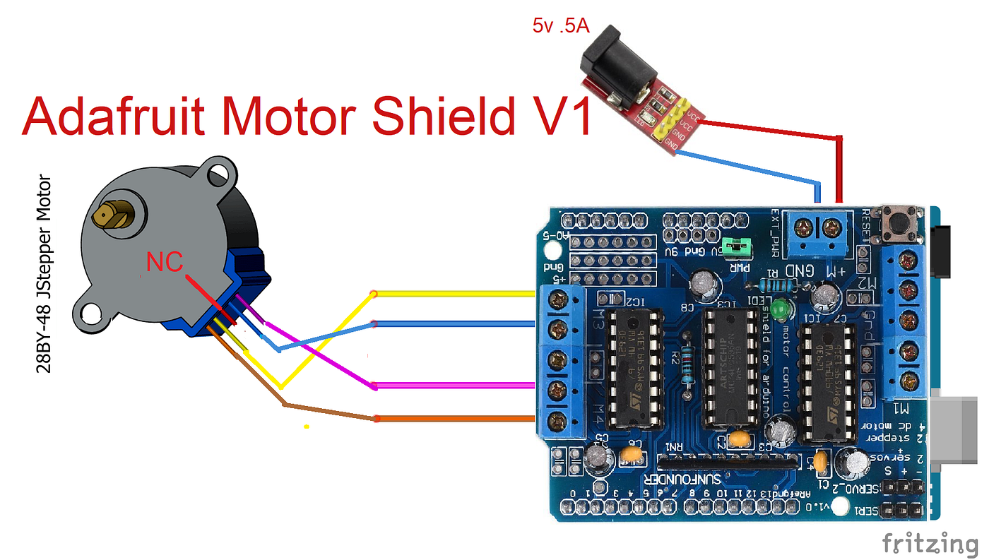 28BYJ-48 5v Stepper Motor  How Many RPM Can I Spin This Thing? | by J3 |  Jungletronics | Medium