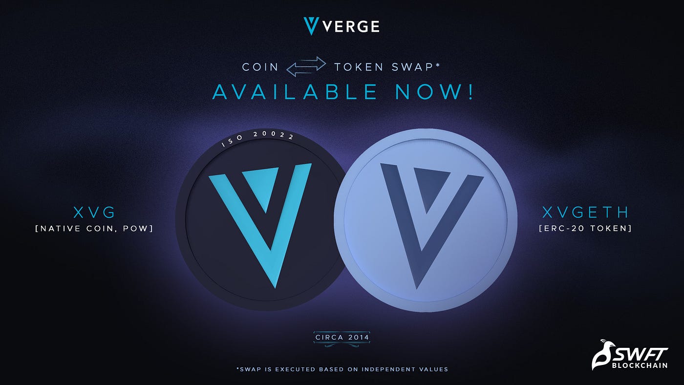 A Crypto First:. A direct swap between a Proof of Work… | by Mark  Wittenberg | vergecurrency | Medium