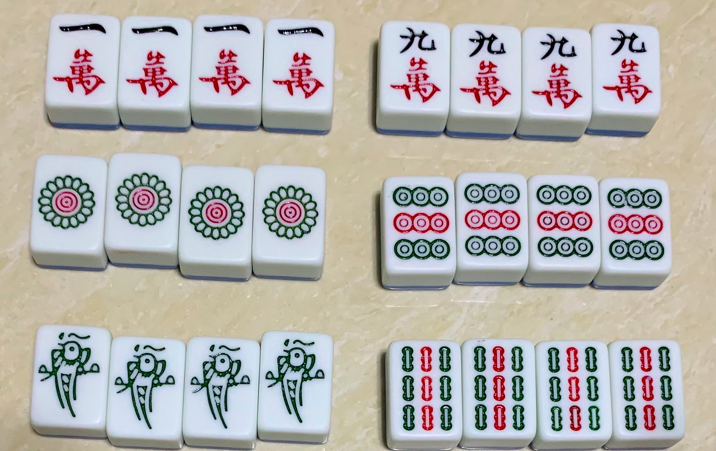 Mahjong Suits - Part 1 - Riichi Mahjong 