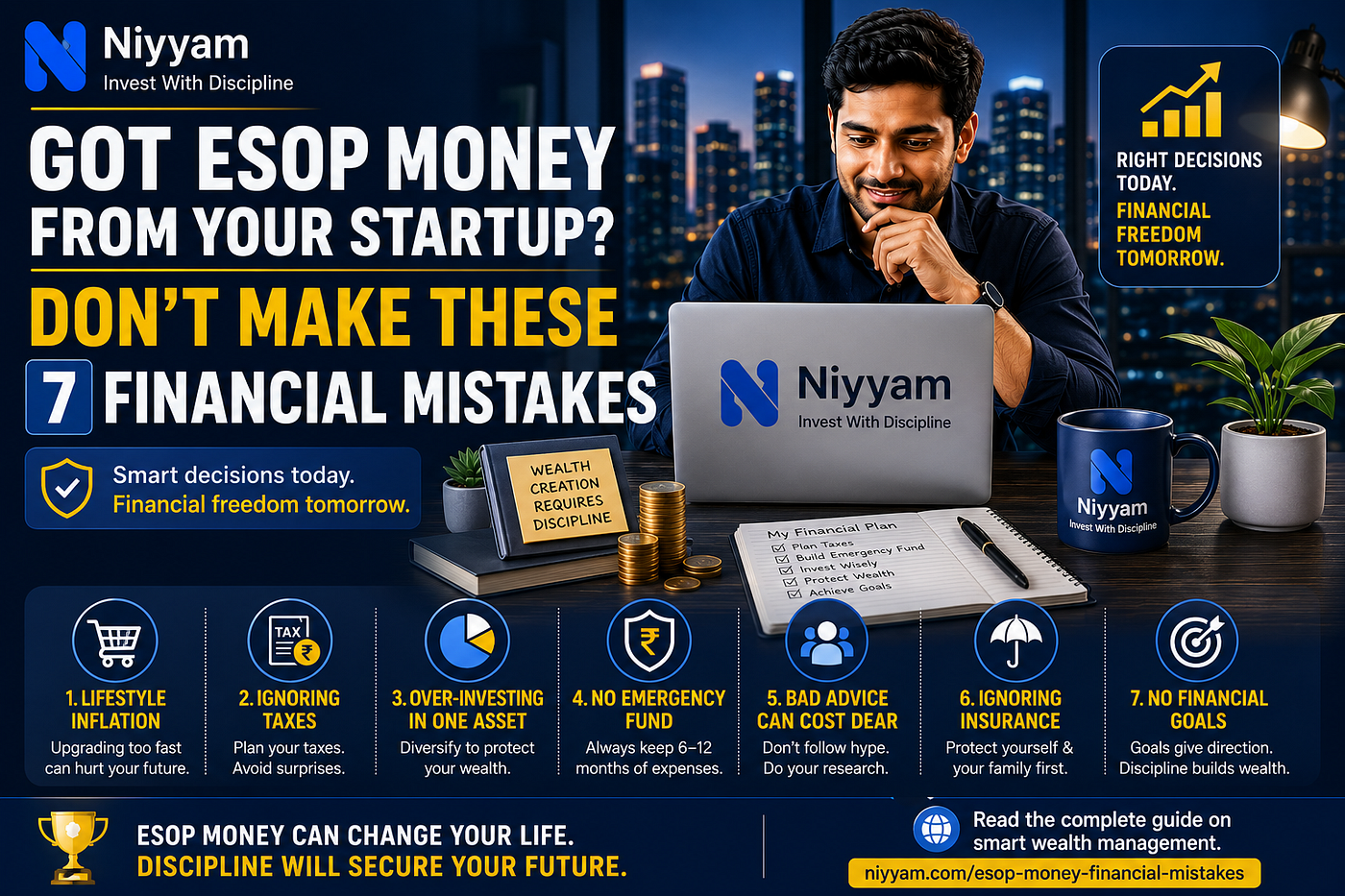 Got ESOP Money From Your Startup? Don’t Make These 7 Financial Mistakes