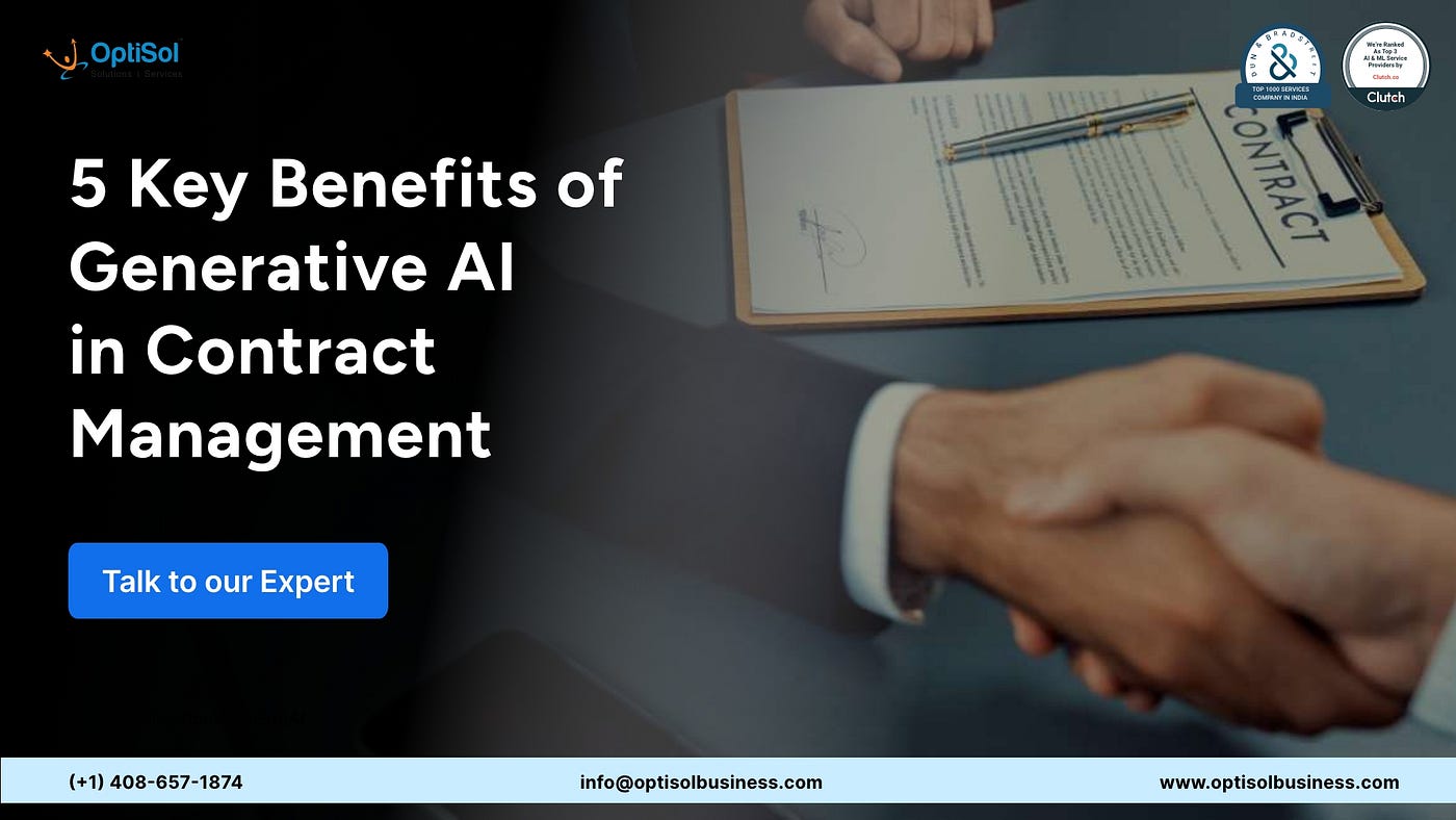 5 Key Contractual Considerations When Using Generative AI in Your Business