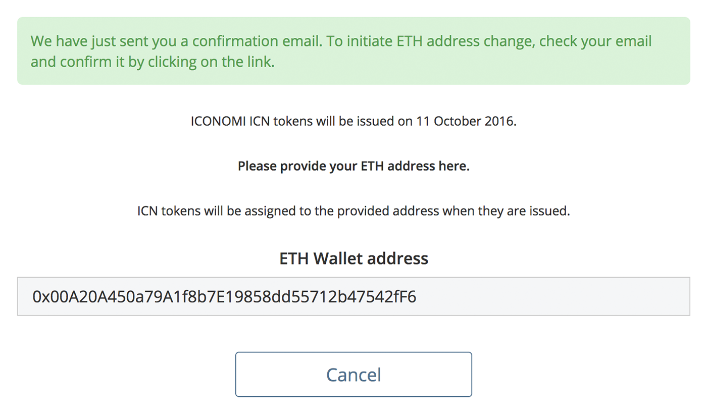 How to receive ICN tokens in your own Ethereum Wallet | by Domen Skalar |  ICONOMI | Medium
