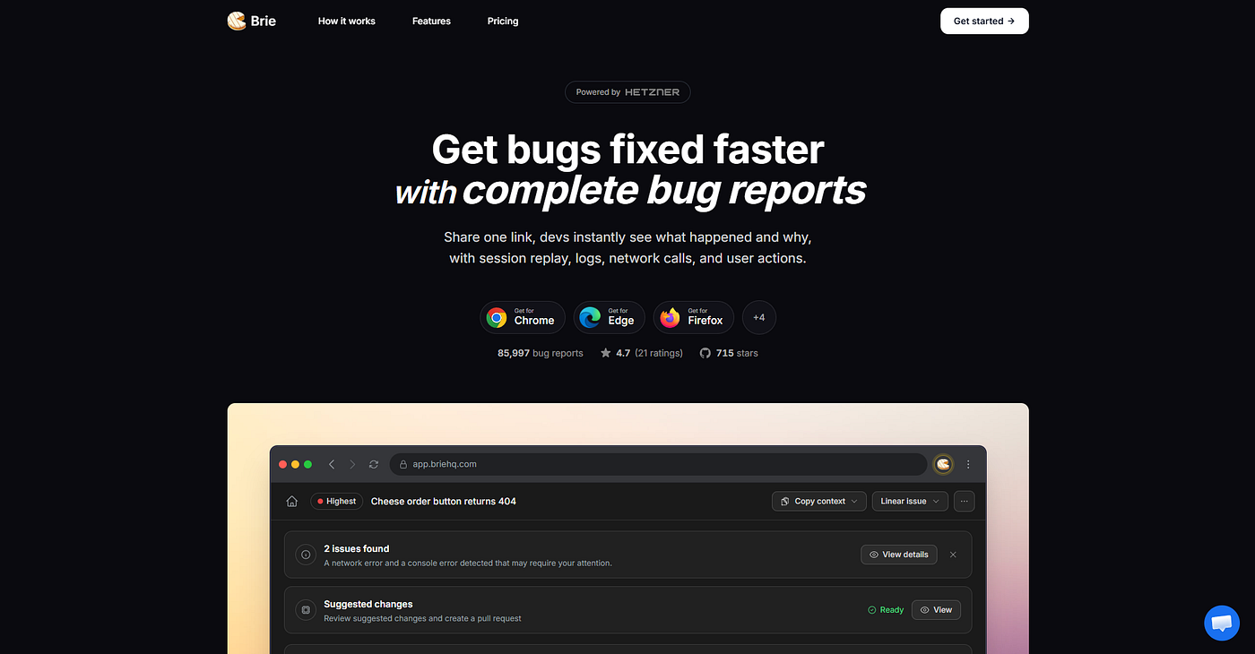 Brie.io Review: A Simple Way to Make Bug Reports Less Painful