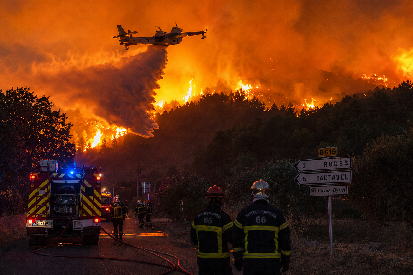 France and Spain Battle Massive Wildfires as Europe Faces a Blazing Summer