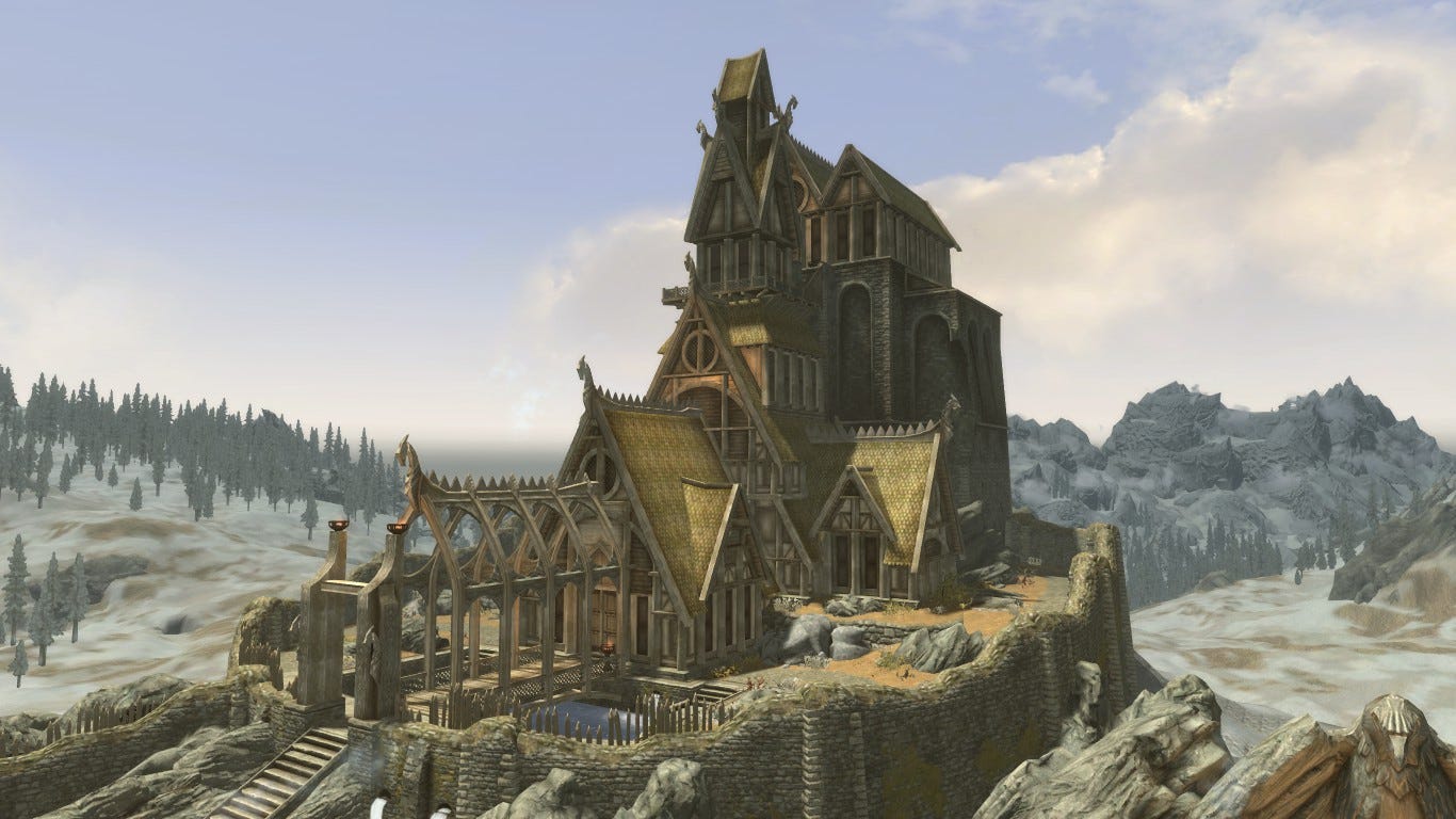 Exploring Skyrim’s Architecture: Whiterun | by Deerest | Medium