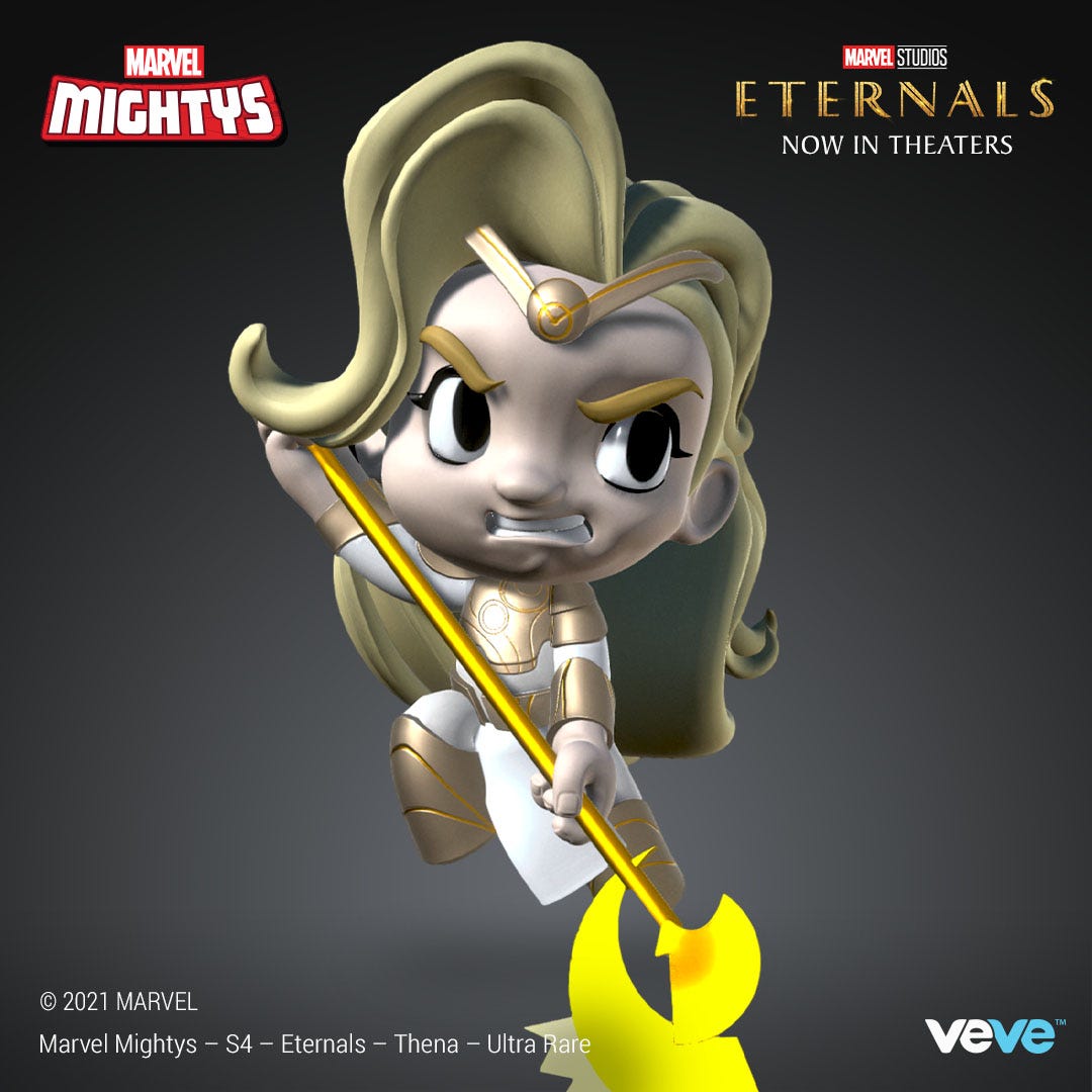 Eternals gather for Marvel Mightys Digital Collectibles