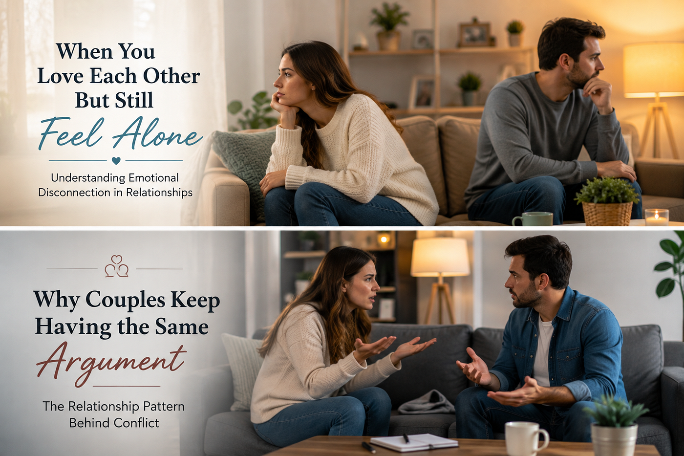 When You Love Each Other But Still Feel Alone: Understanding Emotional Disconnection in…