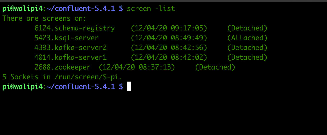 Running Kafka and KSQL on your Raspberry Pi 4 | by Niño Francisco Liwa |  Datamatiks | Medium