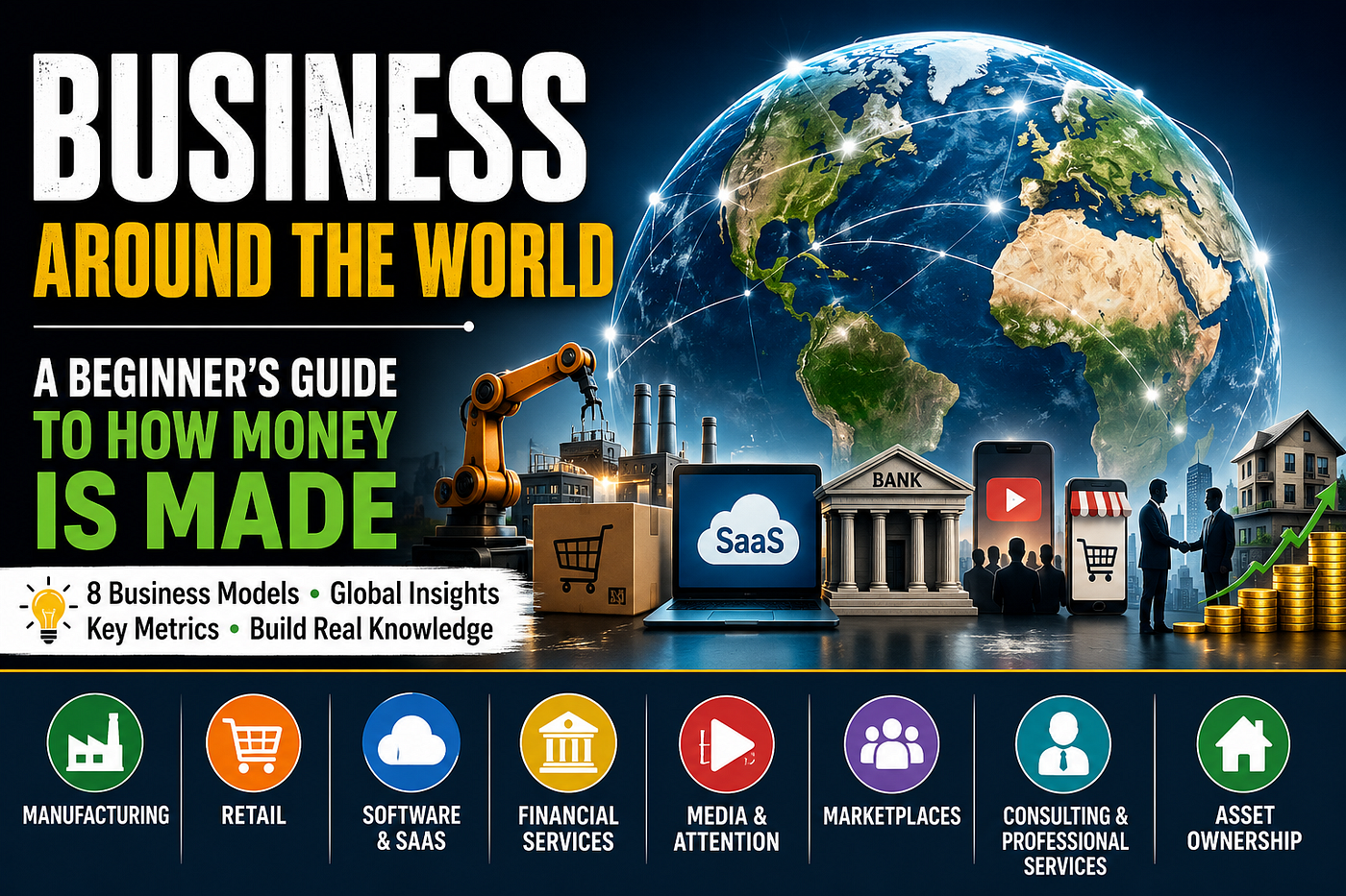 Business Around the World: A Beginner’s Guide to How Money Is Made