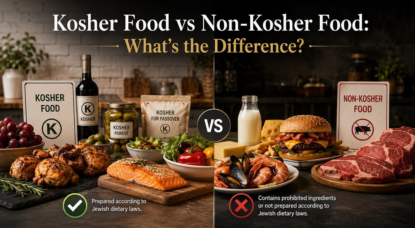 Kosher Food vs Non-Kosher Food: What’s the Difference?