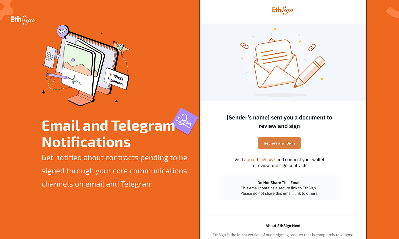 EthSign Next: A New Era of Web3 Signing is Now Live | by Jack Boyuan Xu |  Sign | Medium