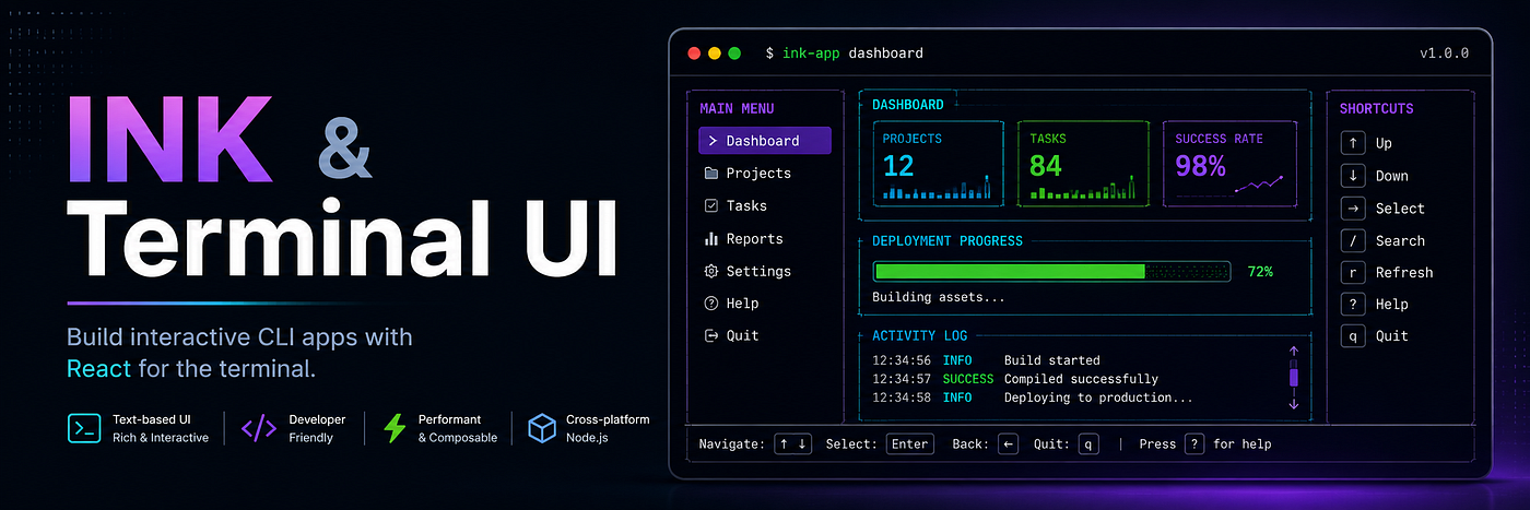 Building a Terminal UI with Ink: A Beginner-Friendly Tutorial