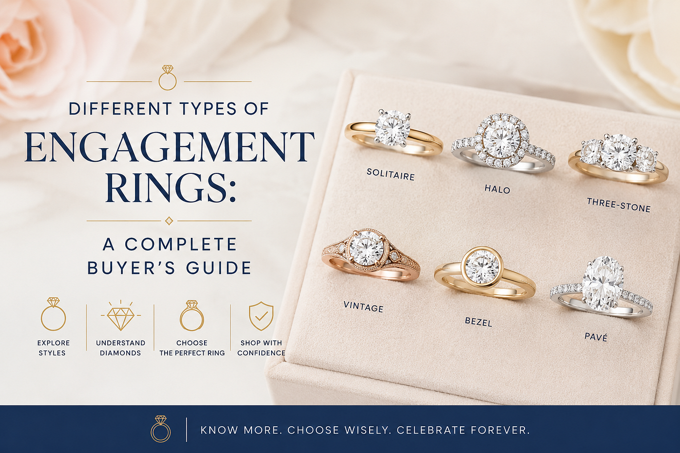 Different Types of Engagement Rings: A Complete Buyer’s Guide