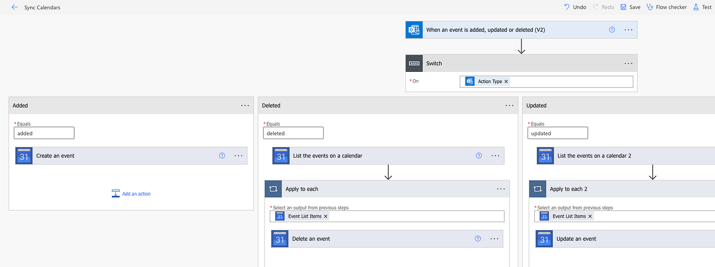 How To: “Sync” Calendars using Power Automate | by Ayush Agrawal |  Cognizant Servian
