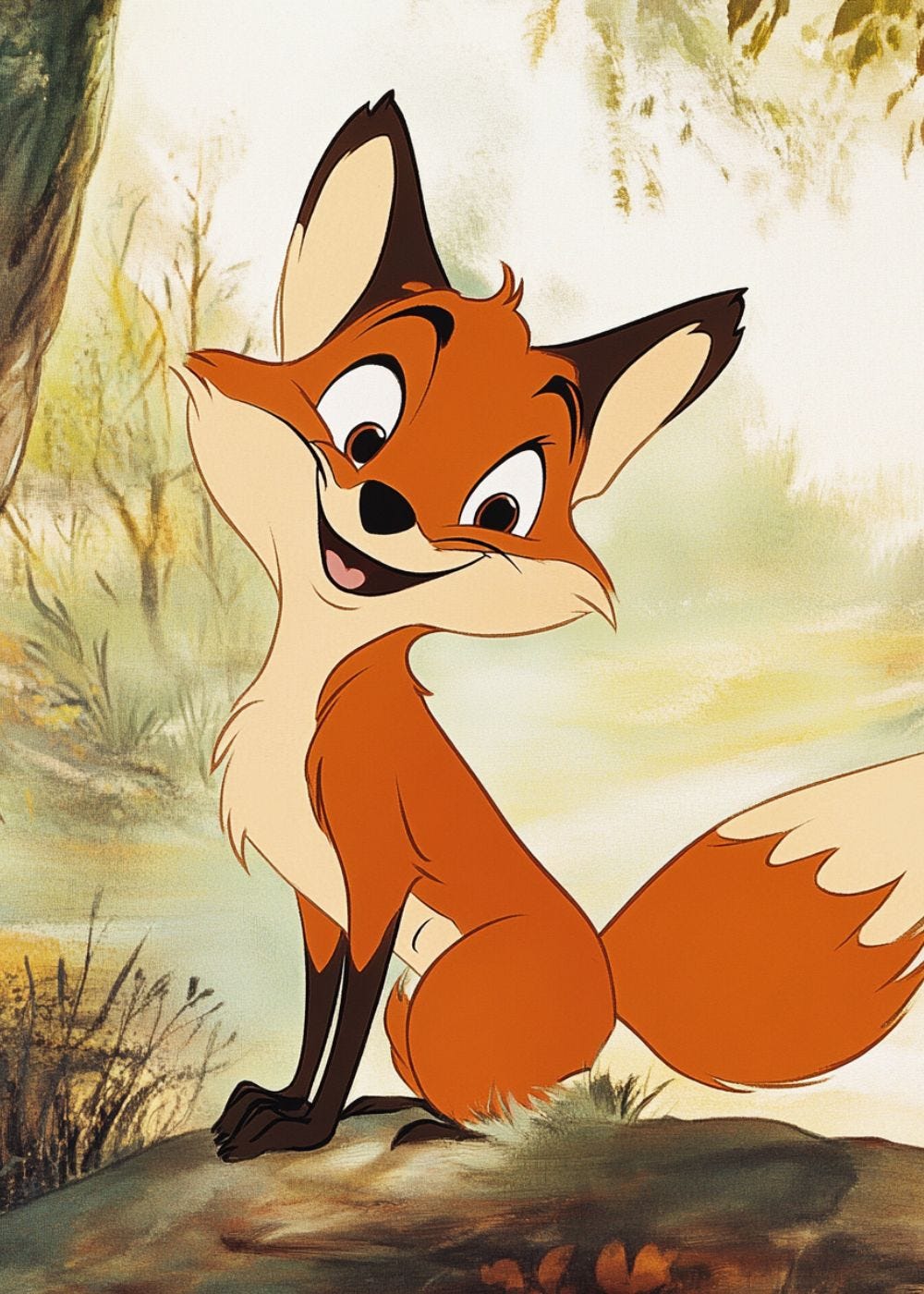 Cute Disney Fox Animation