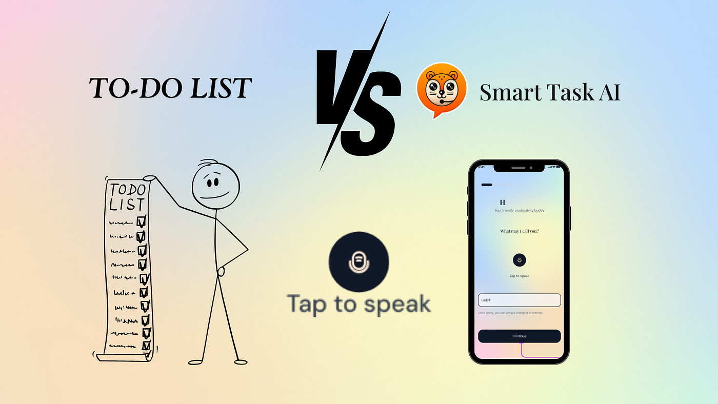 To-do lists vs. STAI: Why Voice-first Productivity Apps Matter