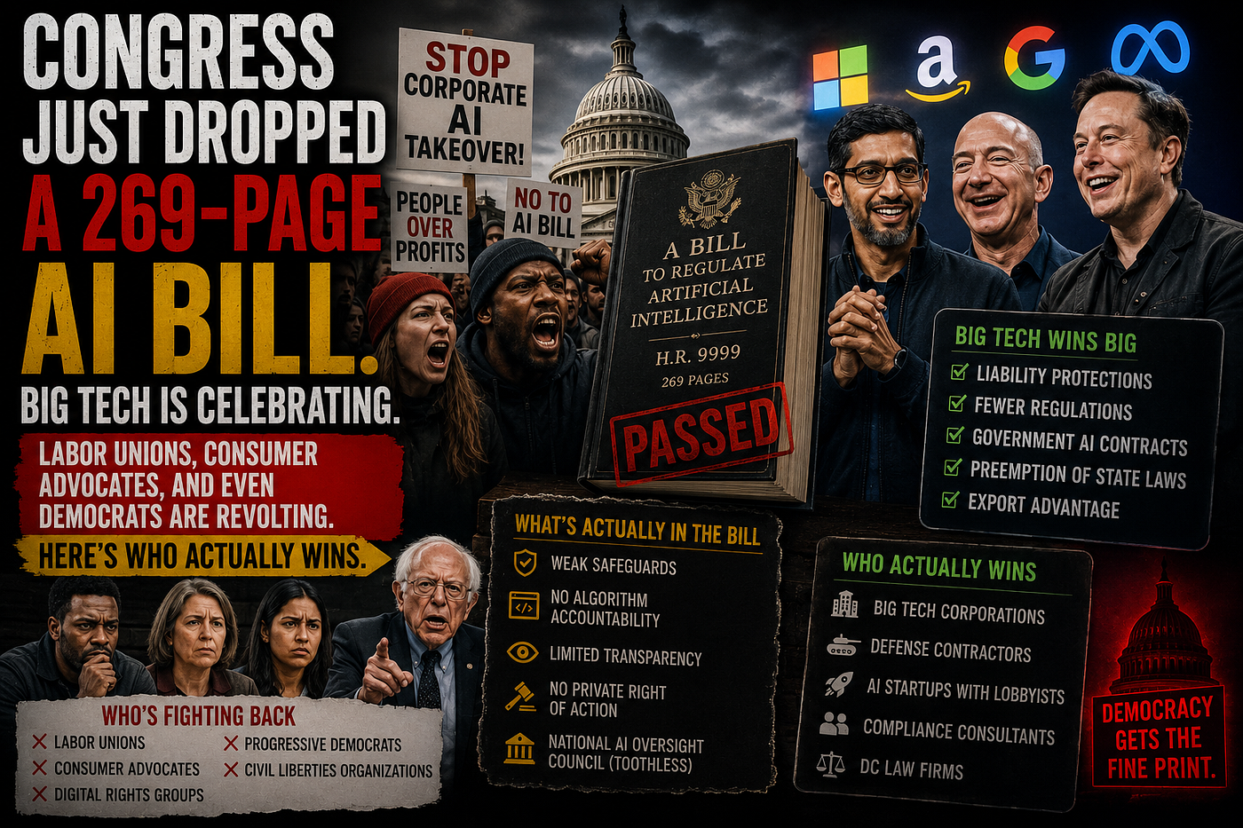 Congress Just Dropped a 269-Page AI Bill.
