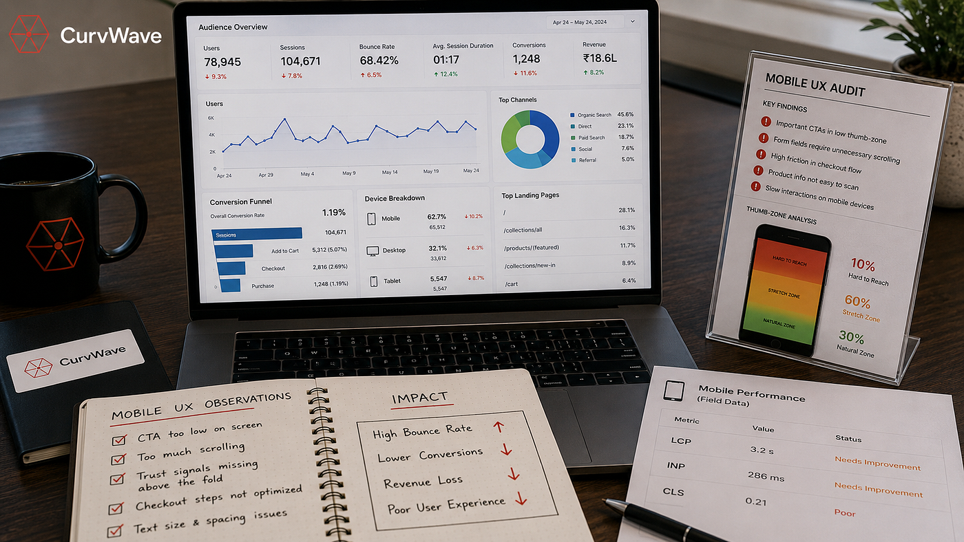 The Mobile UX Maze: Why Your Thumb-Zone is Killing Your Conversions