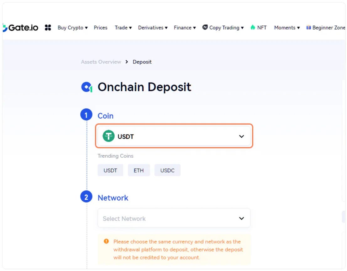 Cómo depositar y retirar EQ en Gate.io y Metamask paso a paso | by Roberto  Villavicencio | Equilibrium | Medium