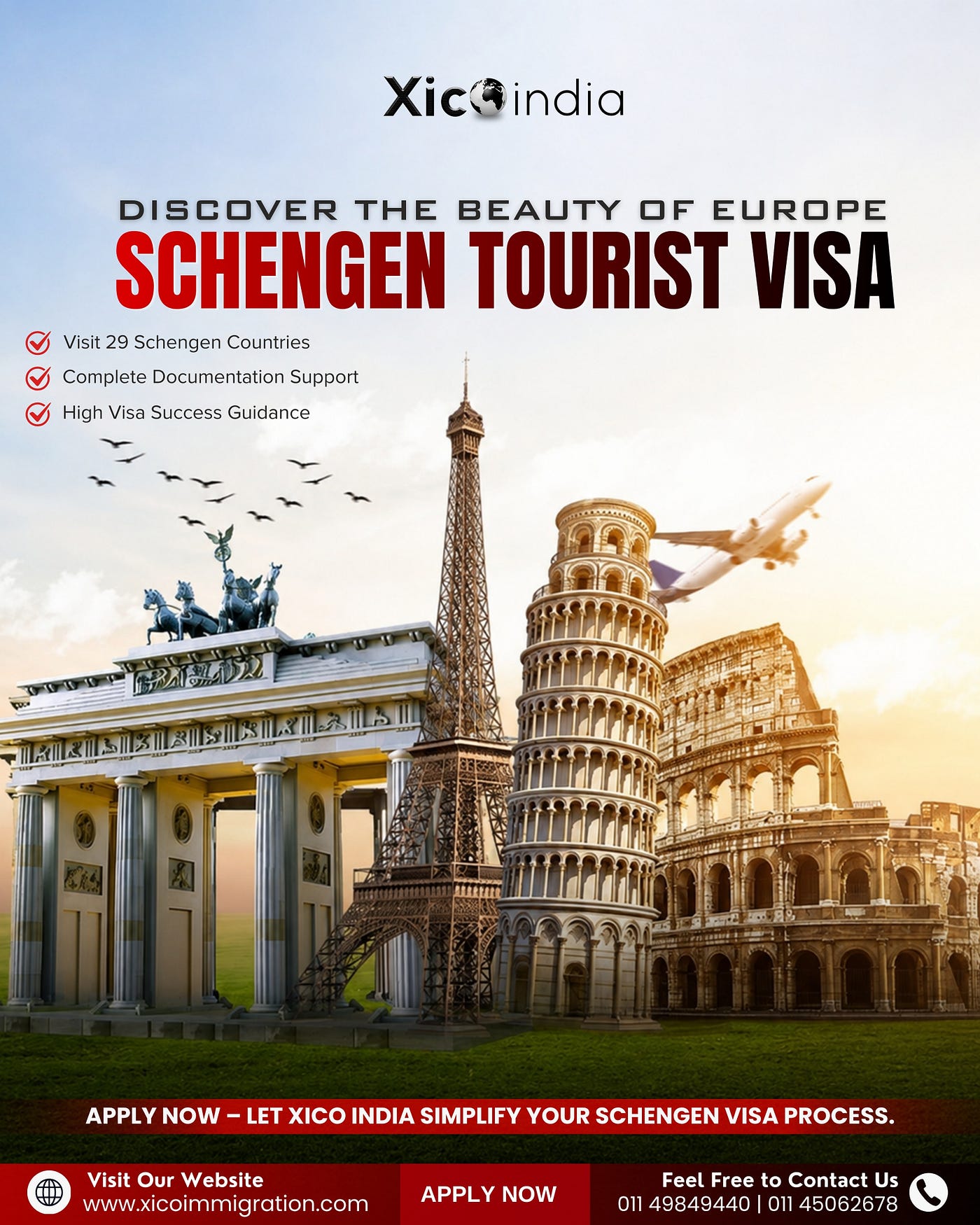 Discover the Beauty of Europe with a Schengen Tourist Visa