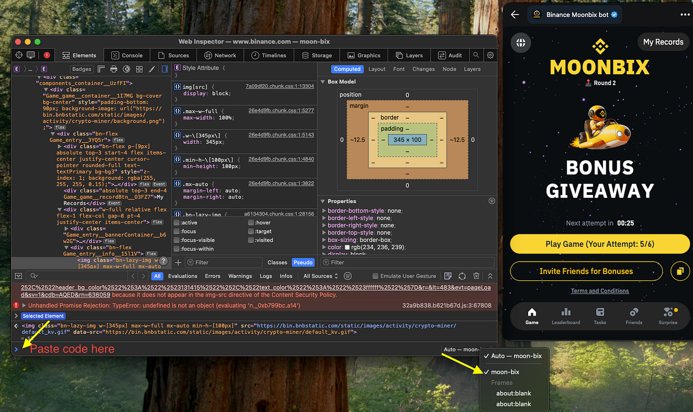 Free Tool Moonbix Binance — Auto-Play Code for Binance Moonbix on Telegram  | by Joseph | Medium