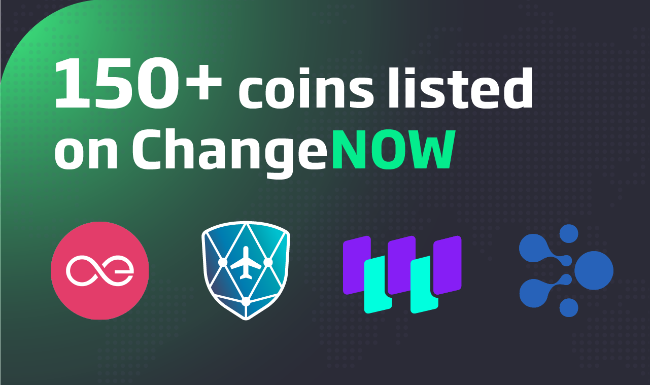 ChangeNOW has new cryptocurrencies available: Aeron, Walton, Aeternity,  Aelf | by ChangeNOW.io | Medium