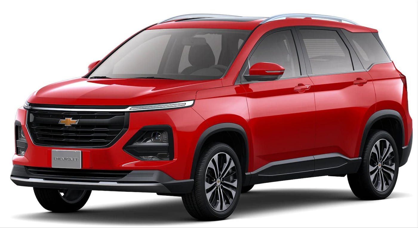 The new 2022 Chevrolet Captiva compact SUV | by Florin M. | Medium