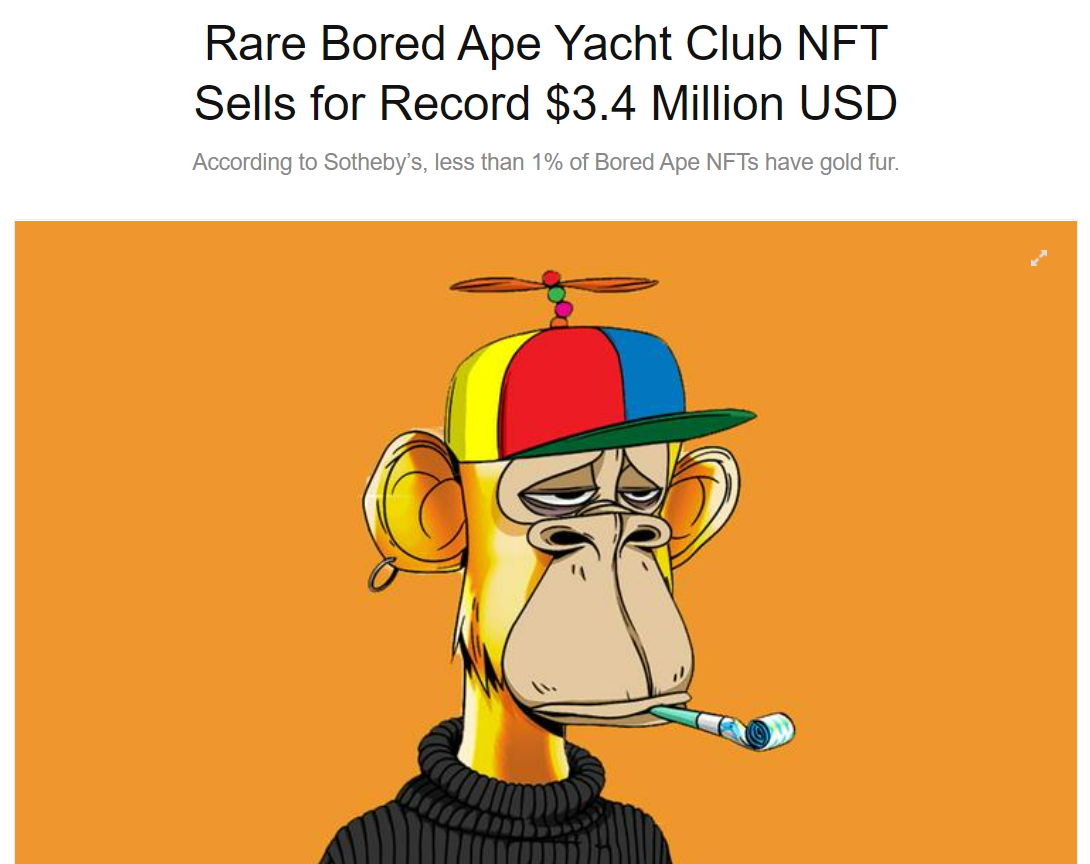 Animated Bored Ape NFTs on Rarible: Buy, Sell and Trade