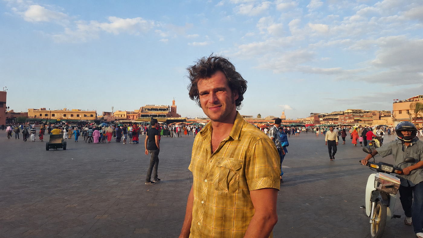 Me in Marrekech 2015 wearing off-yellow (Image/Author)