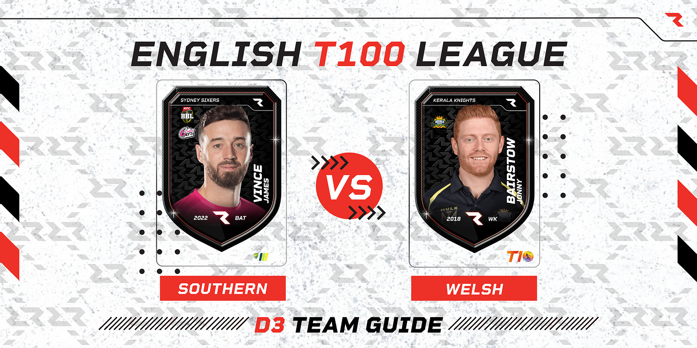 English T100 2023 Match 5: Southern vs Welsh | D3 Guide