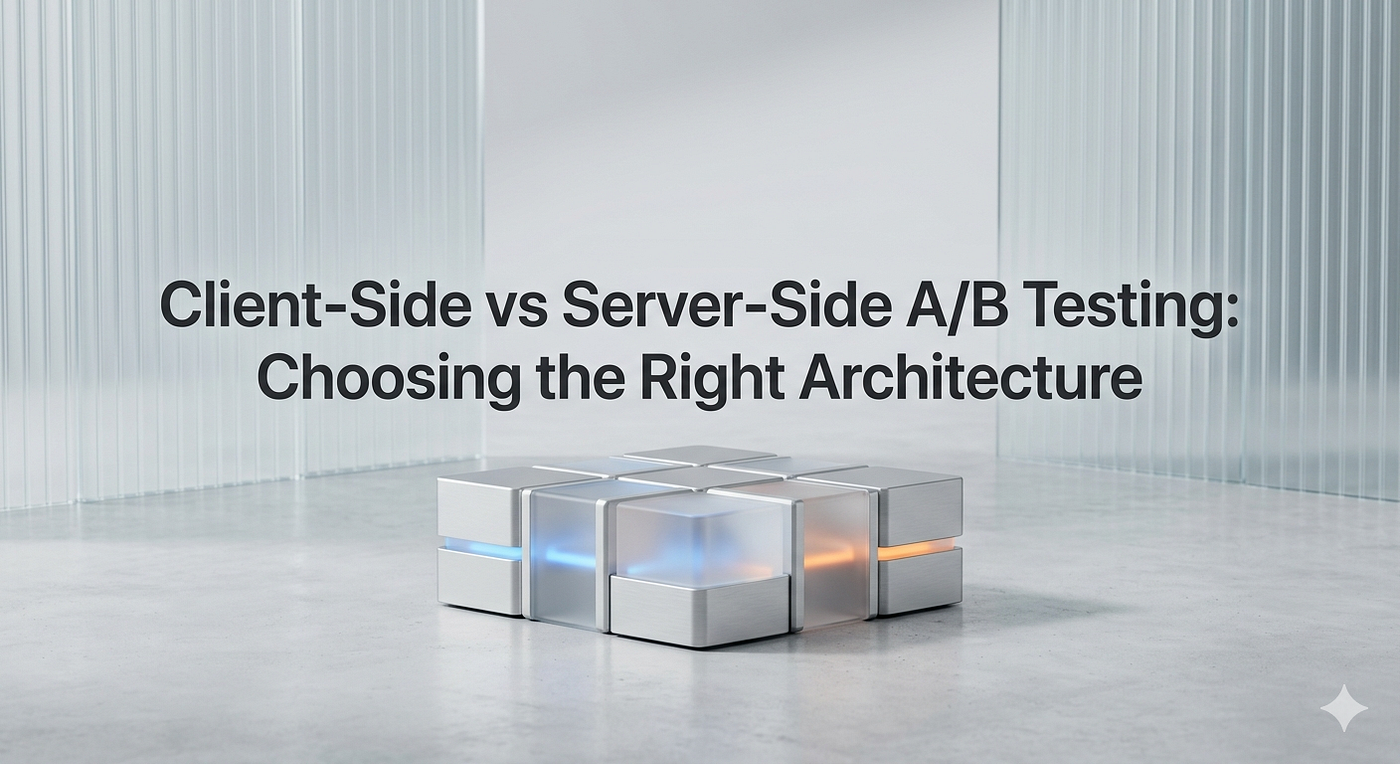 Client-Side vs Server-Side A/B Testing: Choosing the Right Architecture