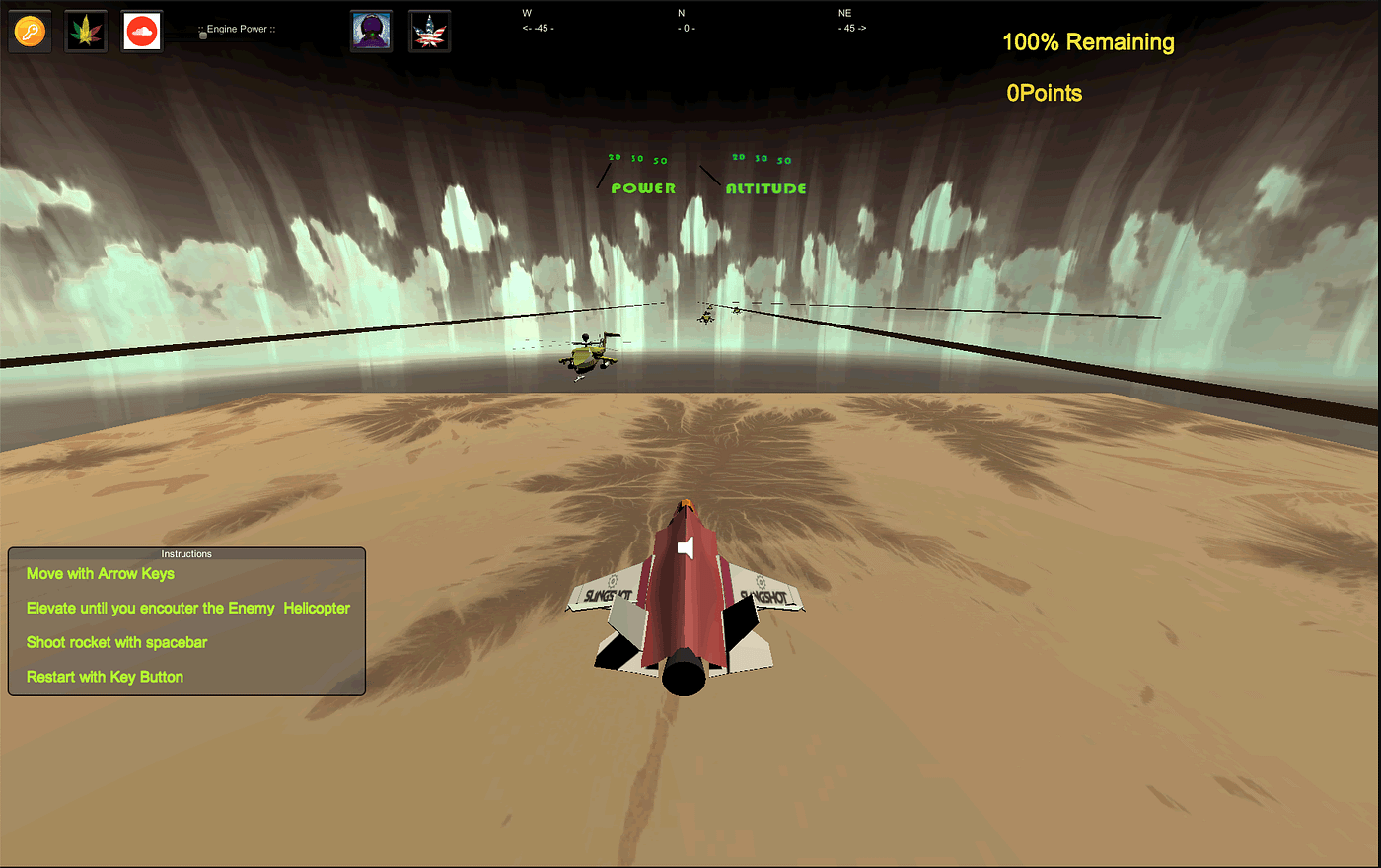 Unity3D Warplanes and Art Blakey Tunes