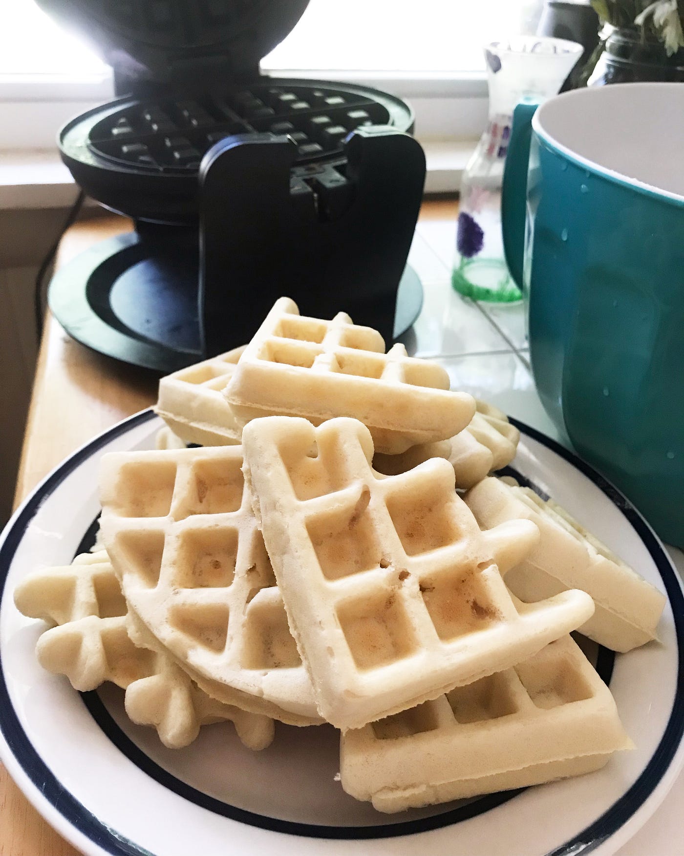 The Best Gluten-Free Vegan Waffles With Only 5 Ingredients | The Orange  Journal