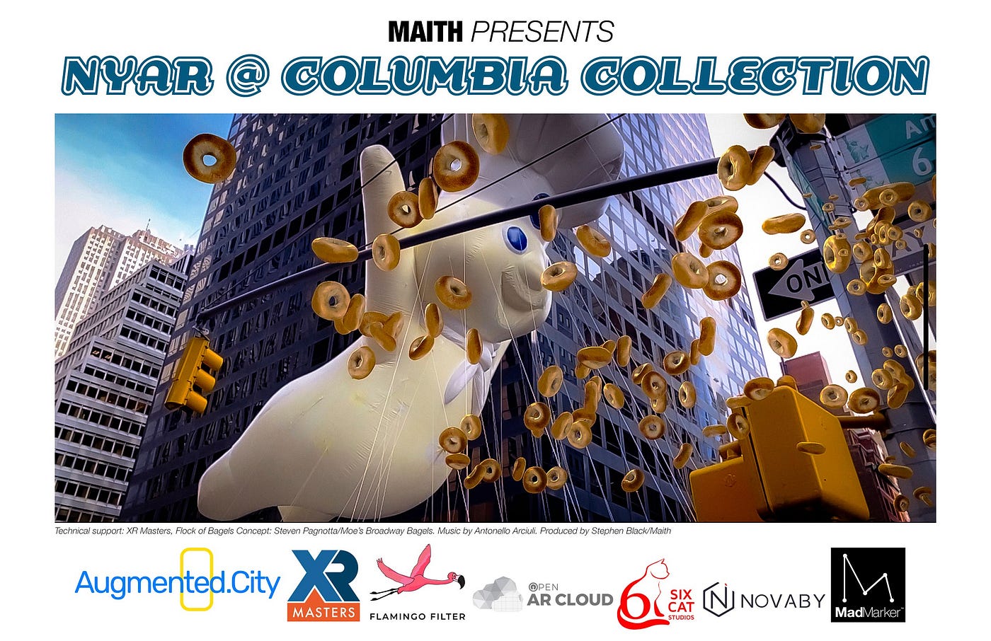 NYAR@ Columbia AR art exhibition (7/25/2002)+ notes on NYC projects by MAITH